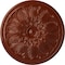 Ekena Millwork Bordeaux Ceiling Medallion (Fits Canopies up to 3 1/4"), Hand-Painted Firebrick, 22 5/8"OD x 1 3/4"P CM22BOFIF - alternate 1